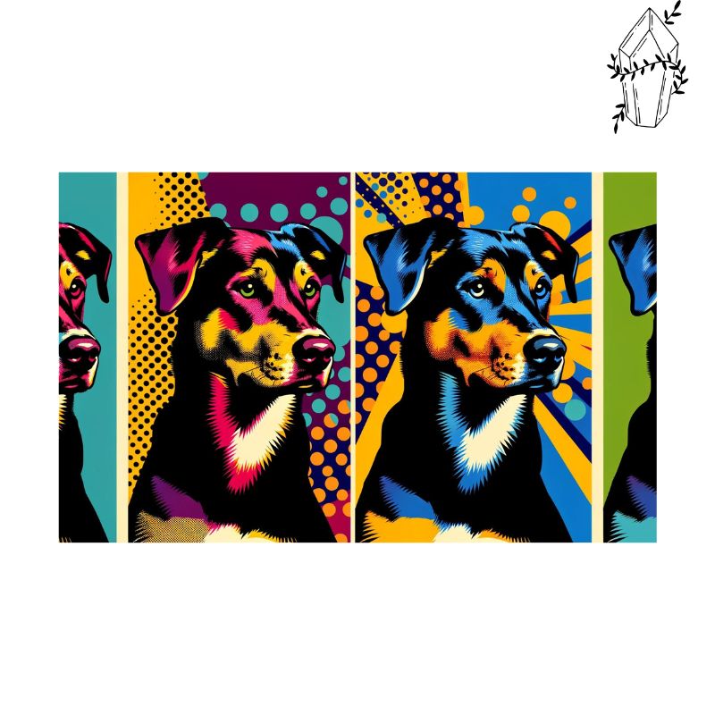 Diamond Painting Pop Art Dog