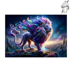 Diamond Painting Etheral Fantastical Lion