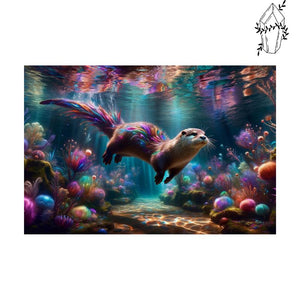 Diamond Painting Otter in the Corals