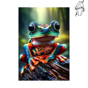 Diamond Painting Exotic Frog