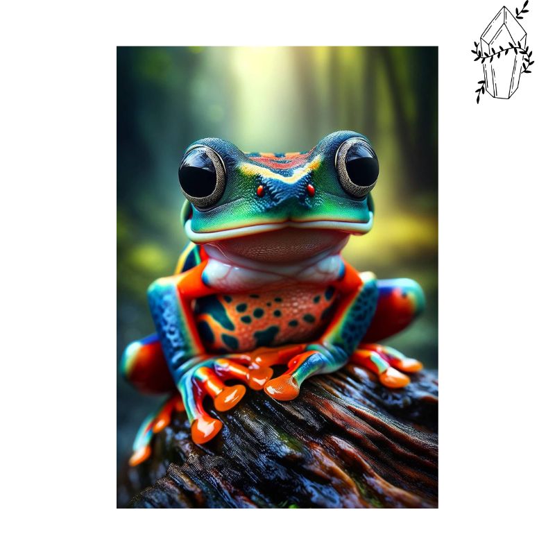 Diamond Painting Exotic Frog