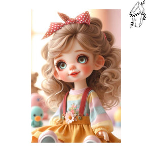 Diamond Painting Cute Doll