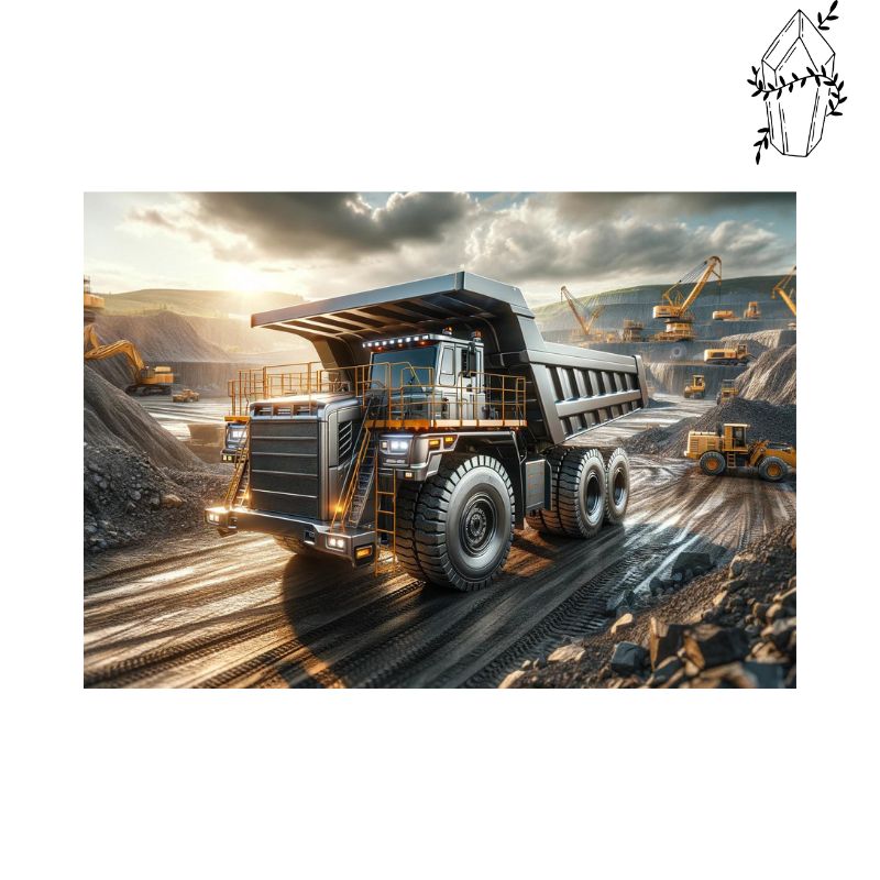 Diamond Painting Dump Truck