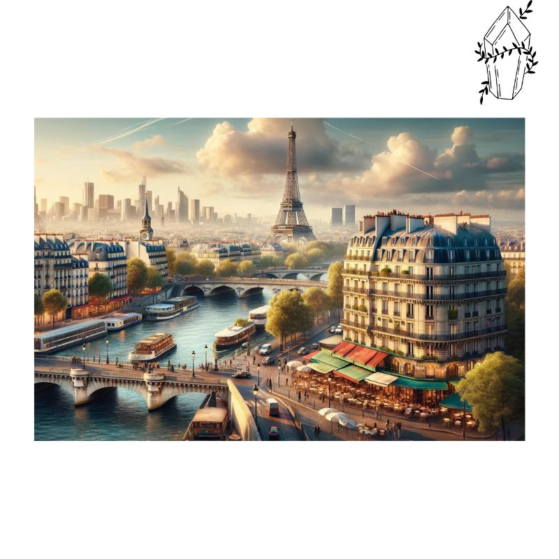 Diamond Painting Paris Landscape