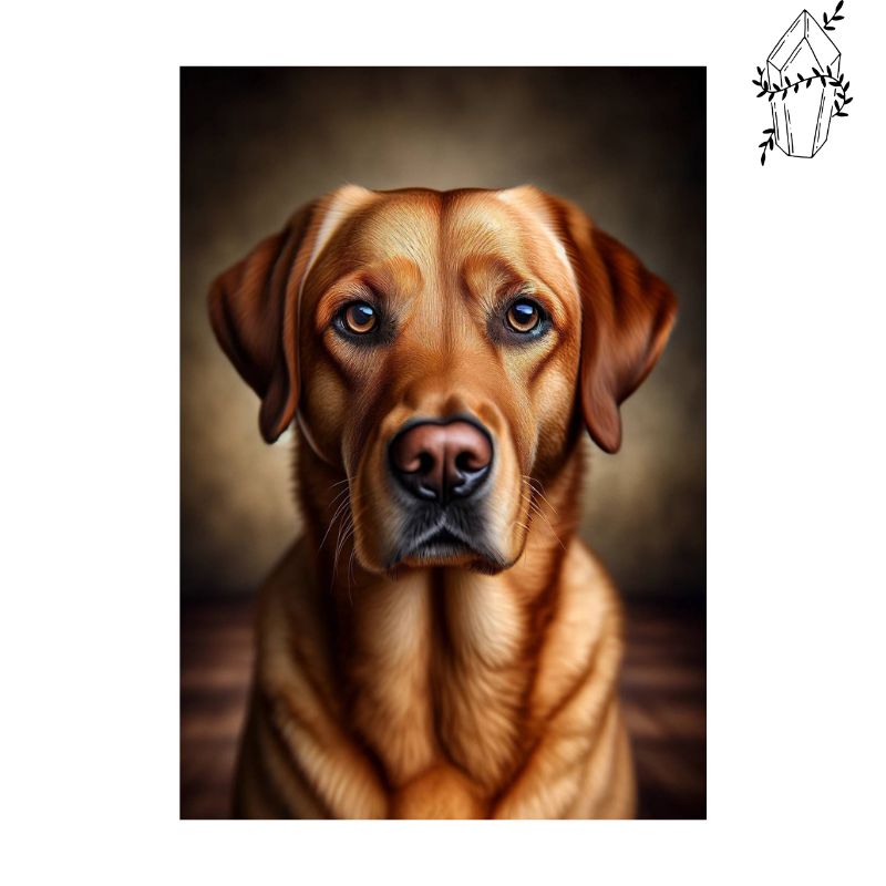 Diamond Painting Caramel Labrador