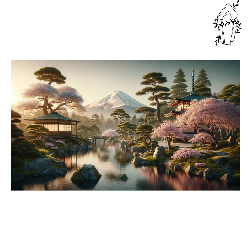 Diamond Painting Japanese Landscape