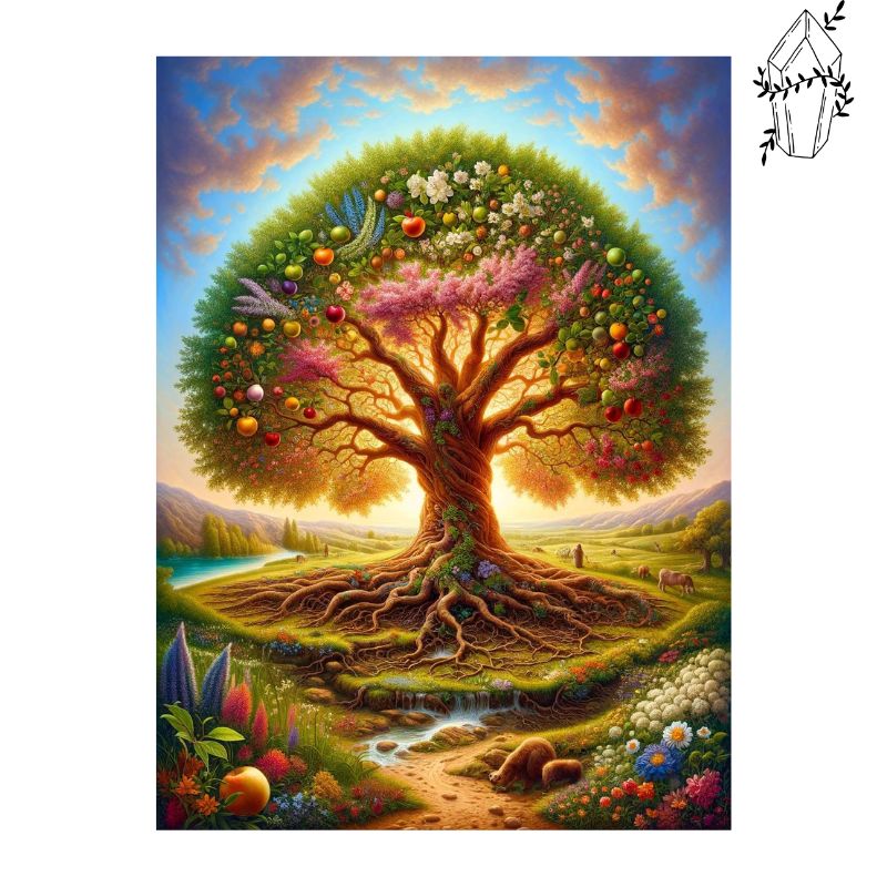 Diamond Painting Summer Tree