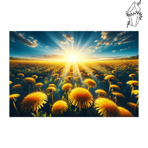 Diamond Painting Dandelion Field