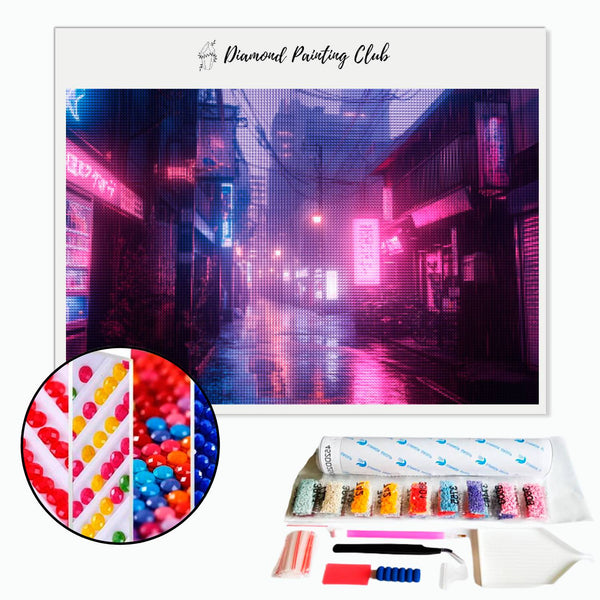 Diamond Painting Tokyo Punk Street