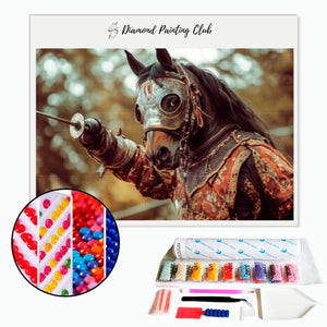 Diamond Painting Medieval Anthropomorphic Horse