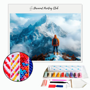 Diamond Painting Mountain Climber