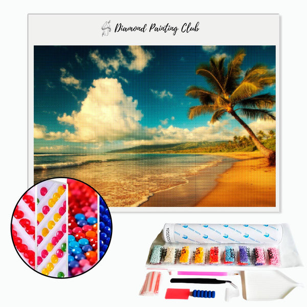 Diamond Painting Hawaii Beach