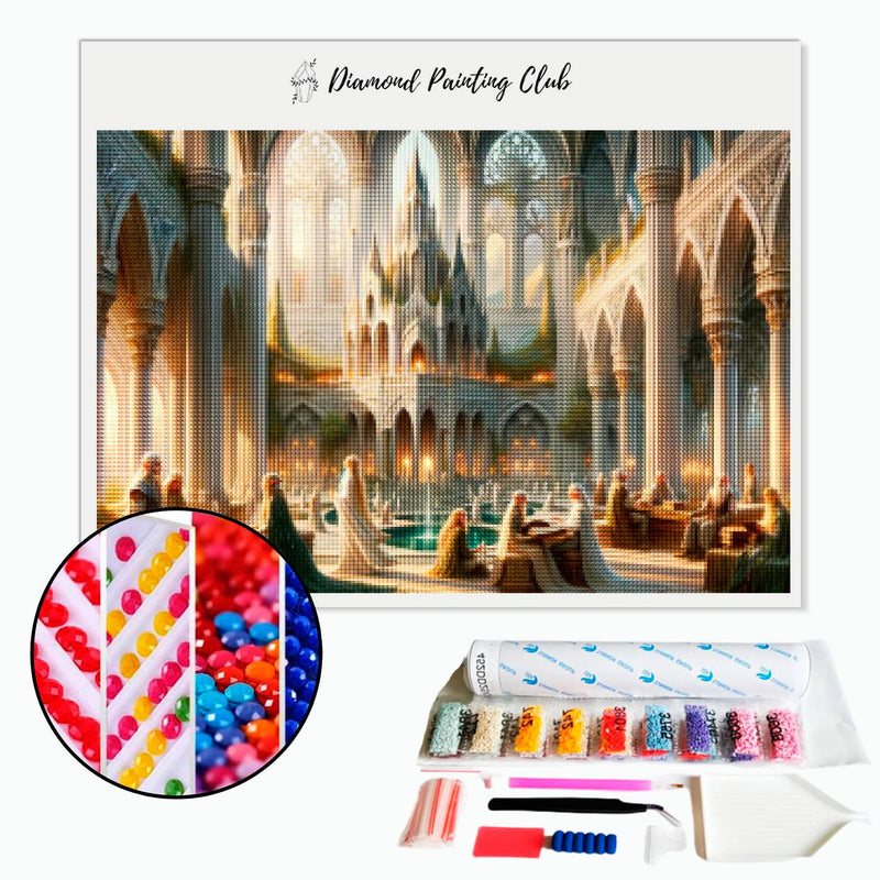 Diamond Painting Elven Castle