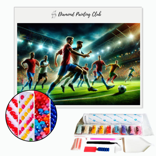 Diamond Painting Soccer Match