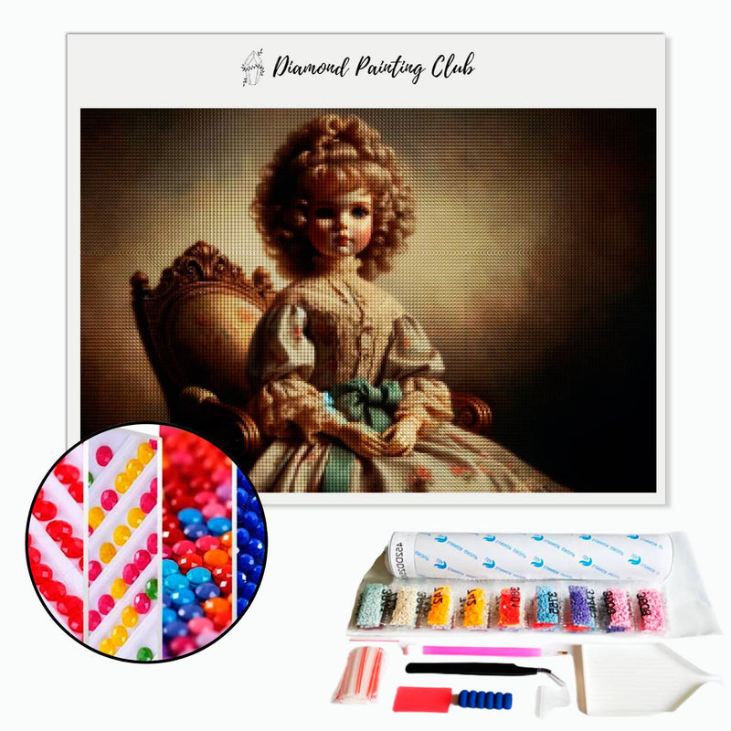 Diamond Painting Vintage Doll