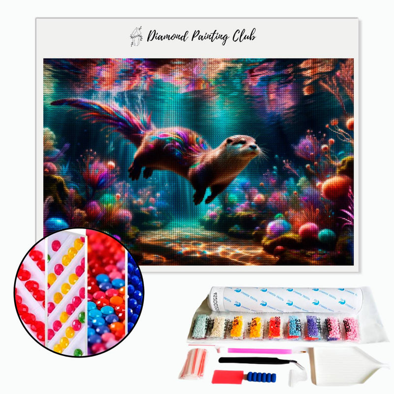 Diamond Painting Otter in the Corals