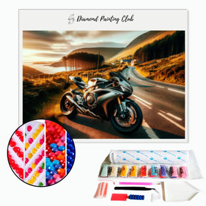 Diamond Painting Beautiful Motorcycle