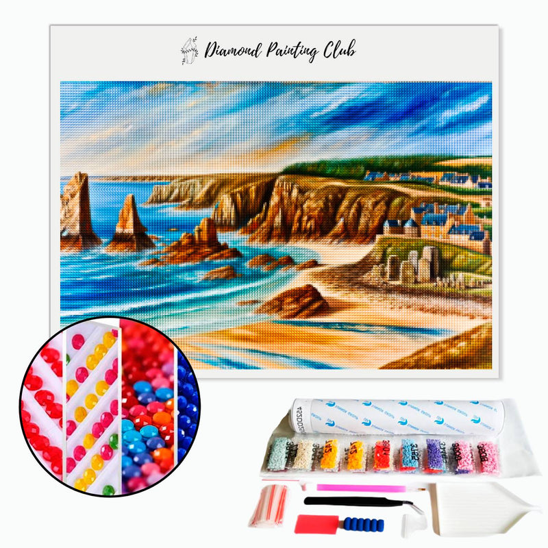 Diamond Painting Sea of Brittany