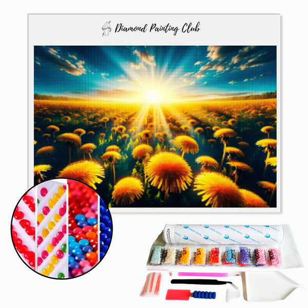 Diamond Painting Dandelion Field