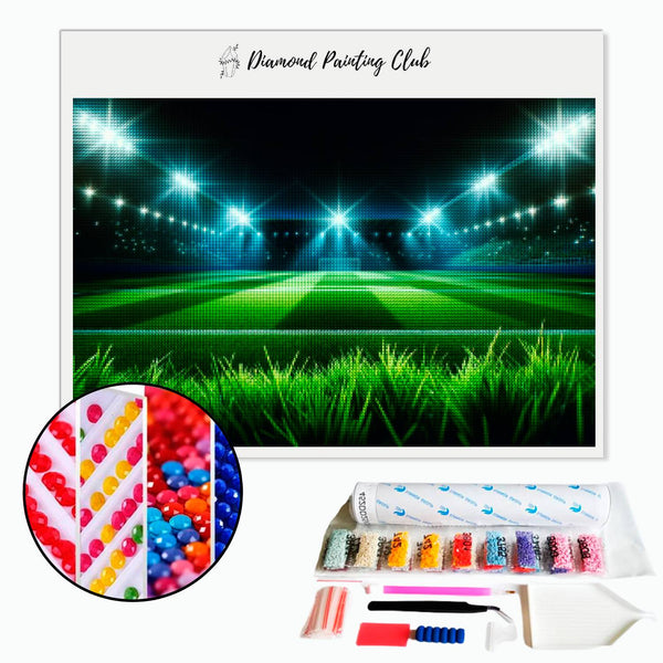 Diamond Painting Football Field