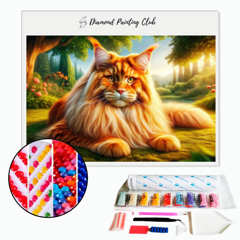 Fantastical Maine Coon Diamond Painting