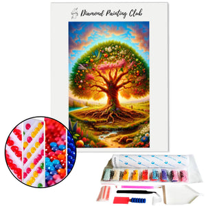 Diamond Painting Summer Tree