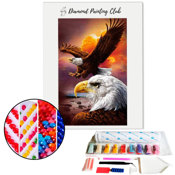 Diamond painting Royal Eagle | Diamond-painting-club.us
