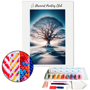 Diamond Painting Winter Tree