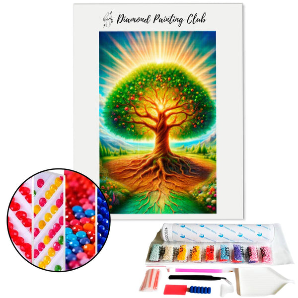 Diamond Painting Spring Tree