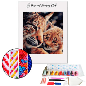 Diamond painting Baby Lynx | Diamond-painting-club.us