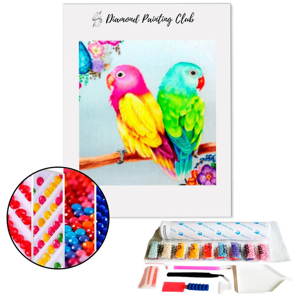Diamond Painting Exotic Birds | Diamond-painting-club.us