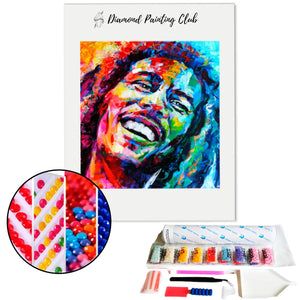 Diamond Painting Bob Marley | Diamond-painting-club.us