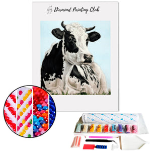 Diamond Painting Vache Prim'holstein | Diamond-painting-club.us