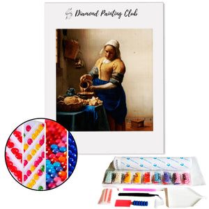 Diamond Painting The Milkmaid | Diamond-painting-club.us