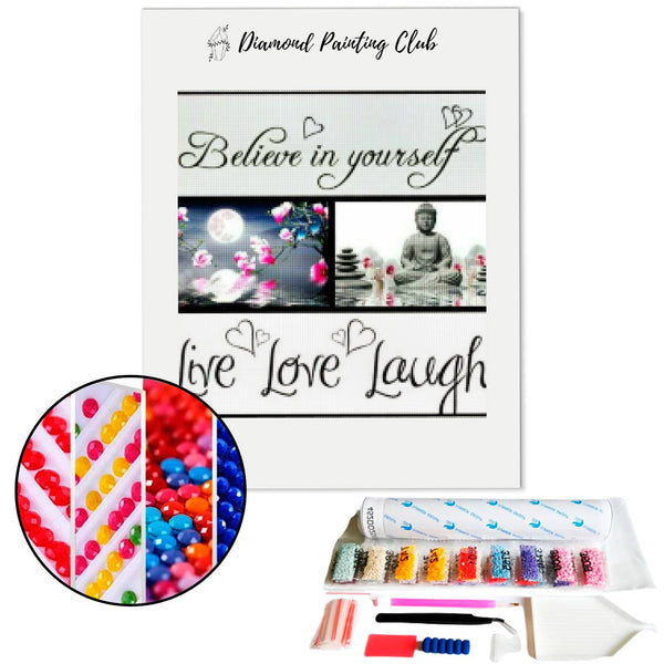 Diamond Painting Buddha Believe in Yourself | Diamond-painting-club.us