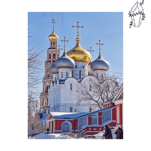 Diamond painting Cathedral of Notre-Dame de Smolensk | Diamond-painting-club.us