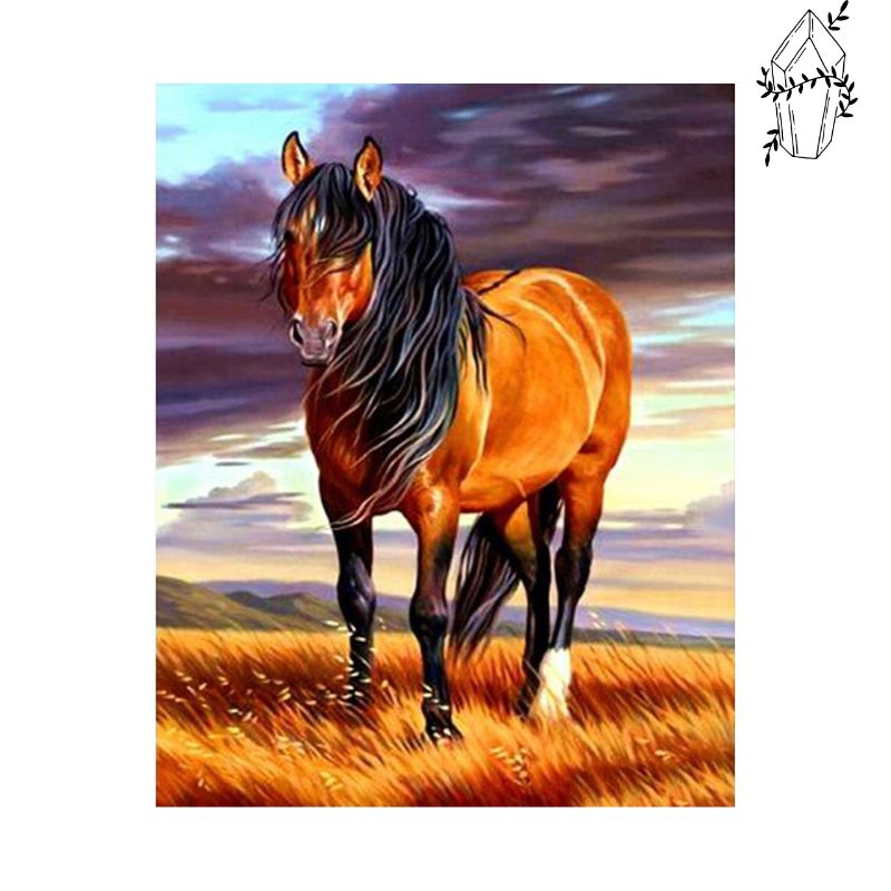 Diamond Painting Wild Horse | Diamond-painting-club.us