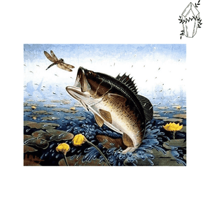 Diamond painting Carnivorous Fish | Diamond-painting-club.us