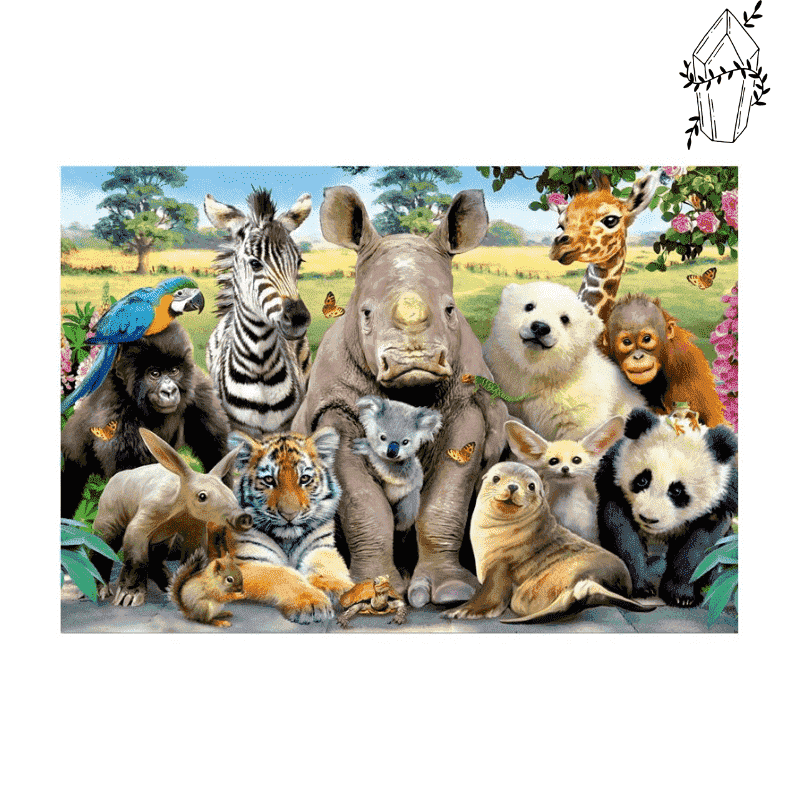 Diamond Painting Zoo Animals | Diamond-painting-club.us