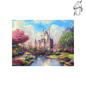 Diamond painting Enchanted Castle | Diamond-painting-club.us