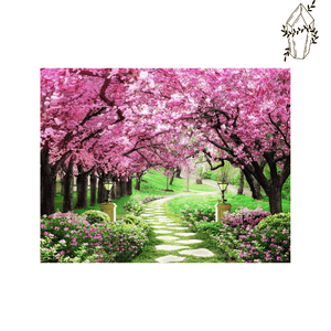 Diamond painting Floral Pathway | Diamond-painting-club.us