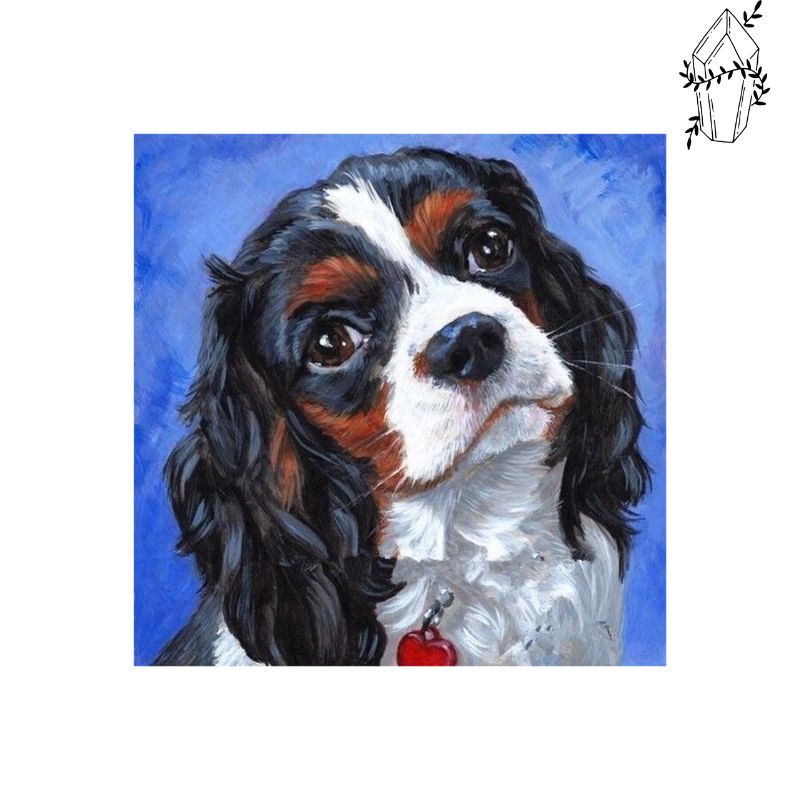 Diamond Painting Cavalier King Charles | Diamond-painting-club.us