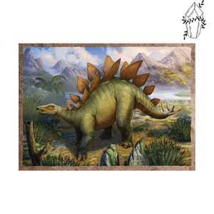 Diamond painting Stegosaurus | Diamond-painting-club.us