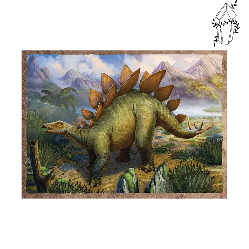 Diamond painting Stegosaurus | Diamond-painting-club.us