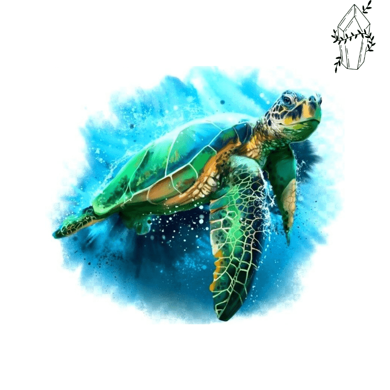 Diamond Painting Marine Turtle | Diamond-painting-club.us