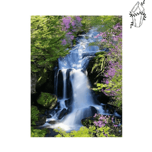 Diamond Painting Natural Waterfall | Diamond-painting-club.us