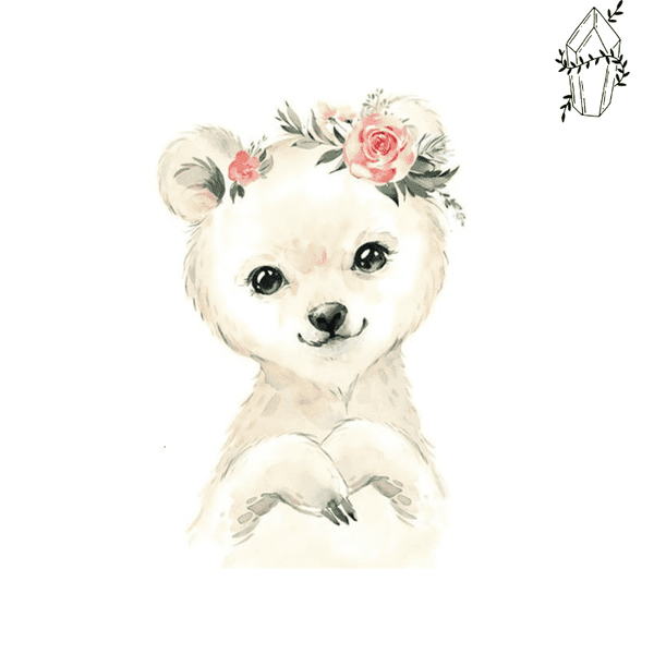 Diamond Painting Cute Little Bear | Diamond-painting-club.us