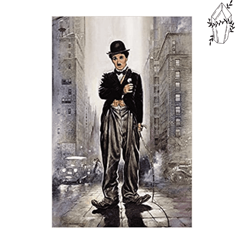 Diamond Painting Charlie Chaplin | Diamond-painting-club.us