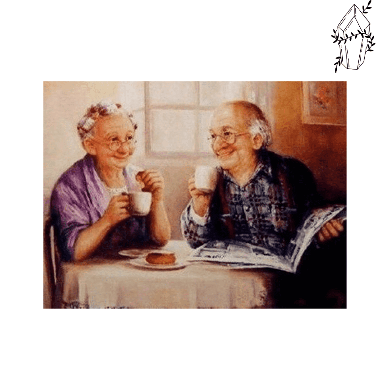 Diamond painting Grandfather and Grandmother | Diamond-painting-club.us