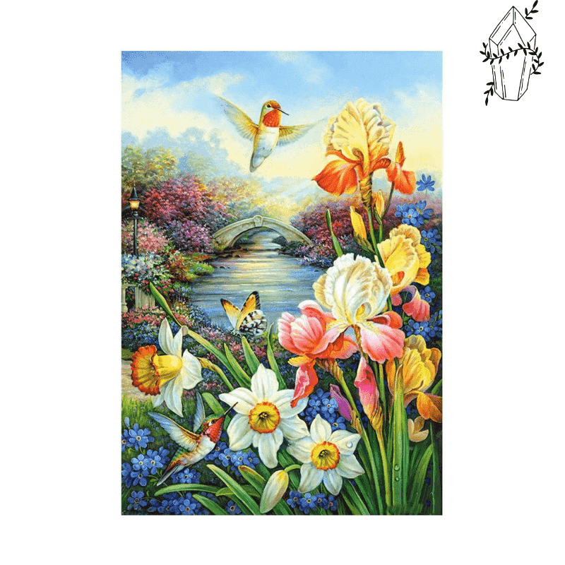 Diamond painting Garden & Pond | Diamond-painting-club.us